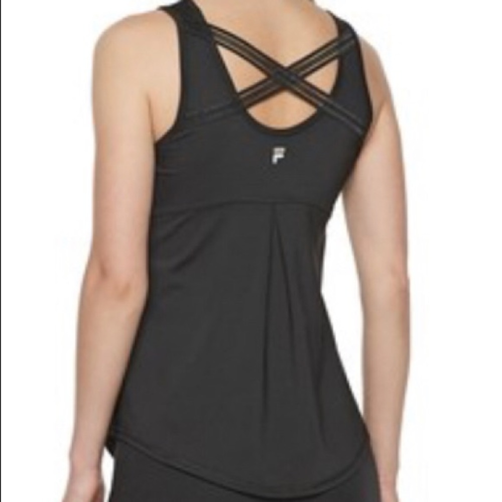 Black Fila Tank- Brand NEW